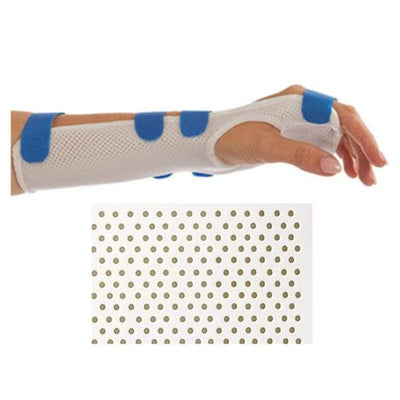 Fabrication Enterprises Material Splinting Orfit Natural Non-Stick Coating White 18x24x1/8" Each - 24-5716-1