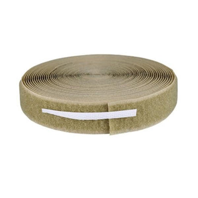 Fabrication Enterprises Fastener Loop Webbing Back Tan 1"x10yds Each - 24-7003T