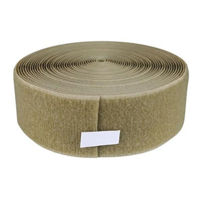 Fabrication Enterprises Fastener Loop Webbing Back Tan 2"x10yds Each - 24-7023T