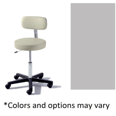 Midmark Corporation Stool Exam Ritter Value Series Stone Casters Backrest 5 Leg Each - 273-001-814