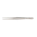 Miltex Forcep Tissue Debakey 6" Straight 1x2 Teeth Stainless Steel Each - Integra Miltex - 6-96