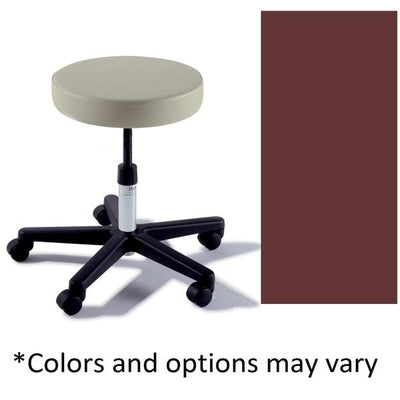 Midmark Corporation Stool Exam Ritter Value Series Cranberry Casters Backless 5 Leg Each - 270-001-859