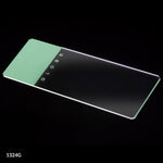Globe Scientific Microscope Slides, Glass, 25 x 75mm, 90° Ground Edges with Safety Corners, Aqua Frosted, 72 of Box, 2 Boxes of Case (1 Gross)