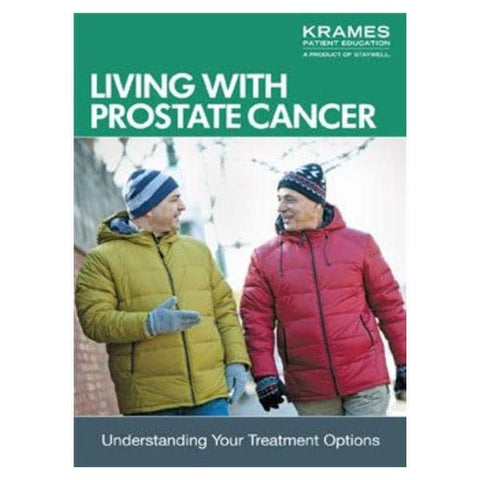 Krames Communications Booklet Informational Living With Prostate Cancer English Each - 11975