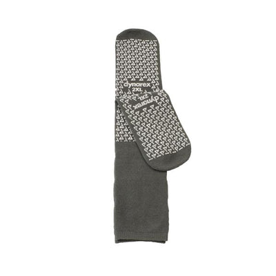 Dynarex Corporation Socks Slipper Grey 2X Large 48/Ca - 2194
