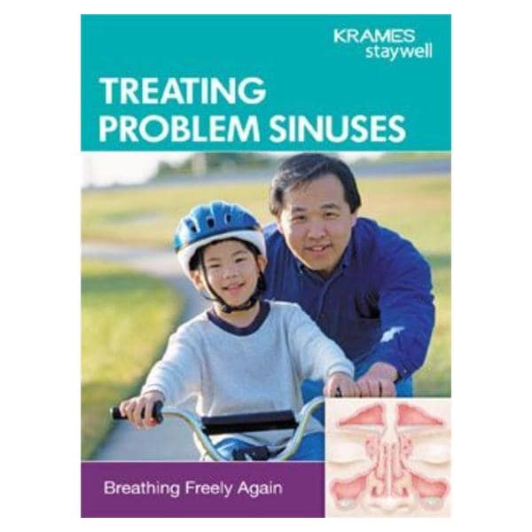 Krames Communications Booklet Educational Treating Problem Sinuses: Breathing Freely Again Eng Eachch - 11936