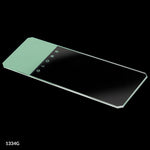 Globe Scientific Microscope Slides, Glass, 25 x 75mm, 45° Beveled Edges, Clipped Corners, Blue Frosted