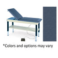 Hausmann Industries Table Treatment High Density Foam Pad 72x30x27-37" Slate Blue 400lb Capacity Each - 4707-706