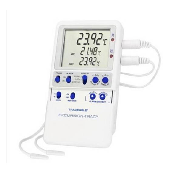 Control 3 LLC Thermometer Dt Lgng Traceable Excursion Trac -58-158F Lcd 2.75x4.25x0.75" 125 Each - 9876763