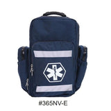 R&B Fabrications Backpack Trauma Urban Rescue 6x11x20" Navy Zipper Closure Shldr/Chst/Wst Strp Each - 365NV-B(D)