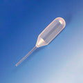 Globe Scientific Transfer Pipet, 1.3mL, Fine Tip, 51mm, Bulb Draw - 1mL