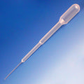 Globe Scientific Transfer Pipet, 1.5mL, Fine Tip, 104mm, STERILE, Individually Wrapped - GS-134020-S01