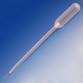 Globe Scientific Transfer Pipet, 5.8mL, Fine Tip, 147mm, STERILE, 20/Pack, 20 Packs/Unit Bulb Draw - 3.4mL - GS-134050-S20
