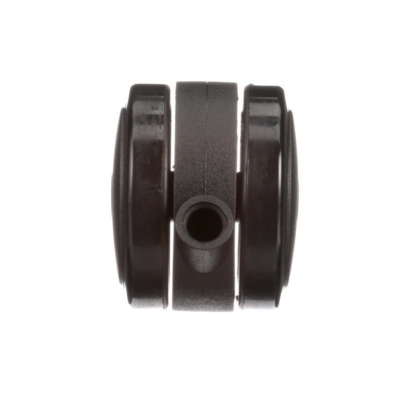 Hillrom Caster, Stm, 59.944mm, Sgl, Black - 134059