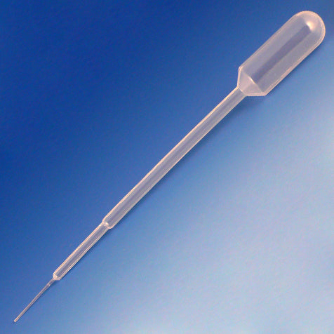 Globe Scientific Transfer Pipet, 5.8mL, Fine Tip, 147mm, STERILE, 20 of Pack, 20 Packs of  Unit Bulb Draw - 3.4mL - GS-134070-S20