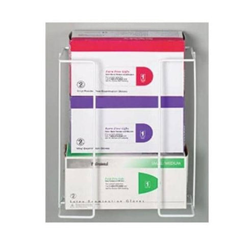 Palmero Sales Co Inc Glove Box Holder Mounting Triple White Each - 1858T