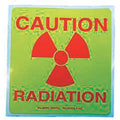 Palmero Sales Co Inc Label Informational Radiation Caution 5/Pk - 1957