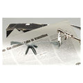 Palmero Sales Co Inc Eyewear Bifocals Tech Specs 1 Diopter Clear Lens / Gray Frame Each - 3720A