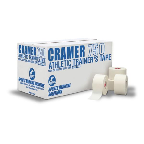 Cramer Products Tape Trainers Cotton/Zinc Oxide 1.5"x15yd Adhesive White 32/Ca - 280750
