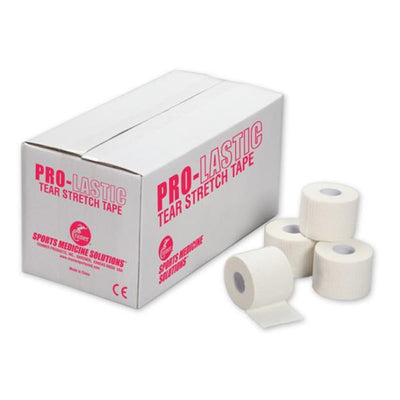 Cramer Products Tape Athletic Pro-Lastic Cotton 2"x7.5yd Adhesive White 24/Ca - 283005