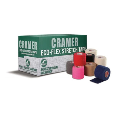 Cramer Products Tape Stretch Eco-Flex Elastic 2"x6yd Cohesive Purple 24/Rl/Case - 285127