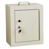 Harloff Manufacturing Cabinet Narcotic Single Door 16x12x9" Beige Each - 2820AQ