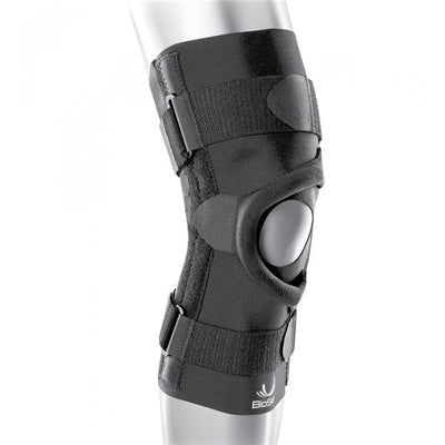 Cropper Medical Brace Support Q-Brace Knee Breathable Material Black Size Small Each - 41611