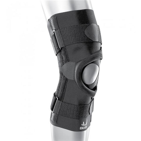 Cropper Medical Brace Support Q-Brace Knee Breathable Material Black Size Small Each - 41611