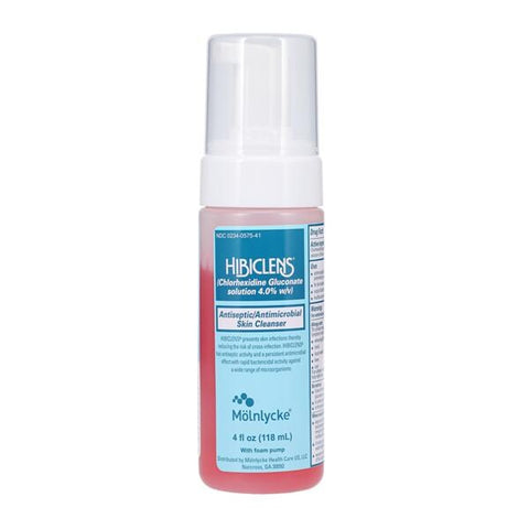 Molnlycke Healthcare Scrub Pre-Op Hibiclens 4 oz Wide neck Pack / Pump Scented Each, 24 Each/CA - 57541