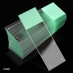 Globe Scientific Microscope Slides, Diamond White Glass, 25 x 75mm, Charged, 90° Ground Edges, 72 of Box