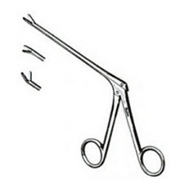 Miltex Rongeur Spurling 7" Curved Up Each - Integra Miltex - 26-436