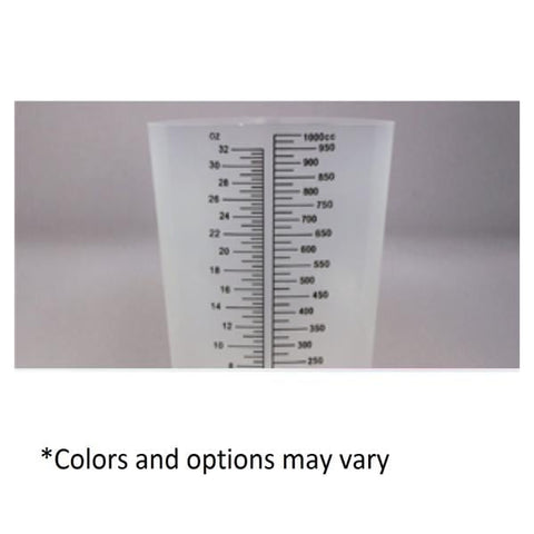 GMAX Industries Beaker Container Polypropylene 1000mL Translucent 200/Ca - GP620