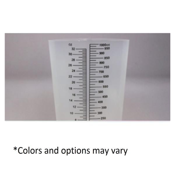 GMAX Industries Beaker Container Polypropylene 1000mL Translucent 200/Ca - GP610