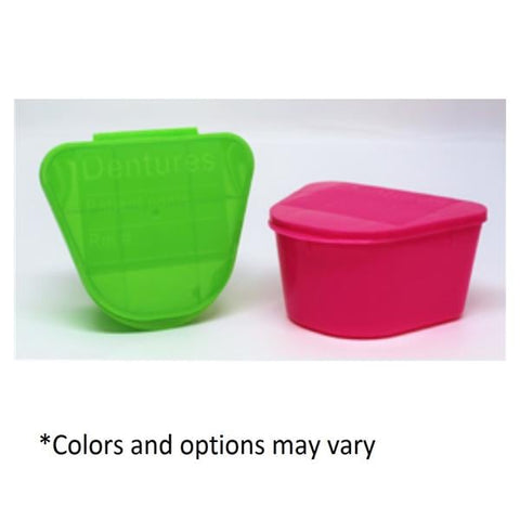 GMAX Industries Cup Denture 8oz Plastic Rose Lid 250/Ca - GP75004