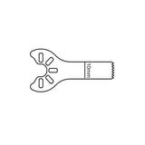 Brasseler USA Inc Blade Bone Saw 18.0x5.5mm Sagittal Small Each - KM3-412