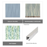 Covoc Corporation Curtain Privacy Custom Chablis Each - JO2111R