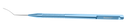 RUMEX  Zaldivar FemtoLASIK Spatula, Length 123 mm, Round Titanium Handle