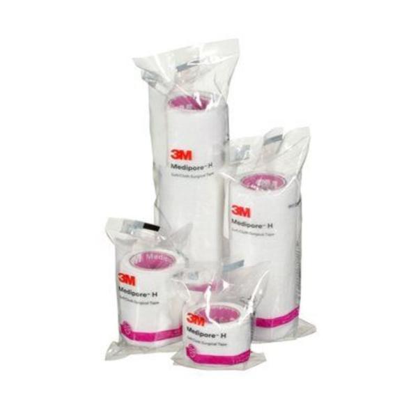 3M Medical Products Tape Surgical Soft Cloth 4"x2yd White 1/Rl, 24 RL/CA - 2860S-4