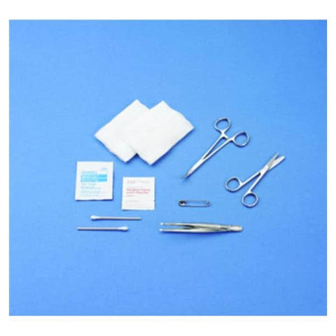Busse Hospital Disposable Tray Instrument General Purpose With 4-1/2" Sharp/Blunt Scissors 20/Ca - 755