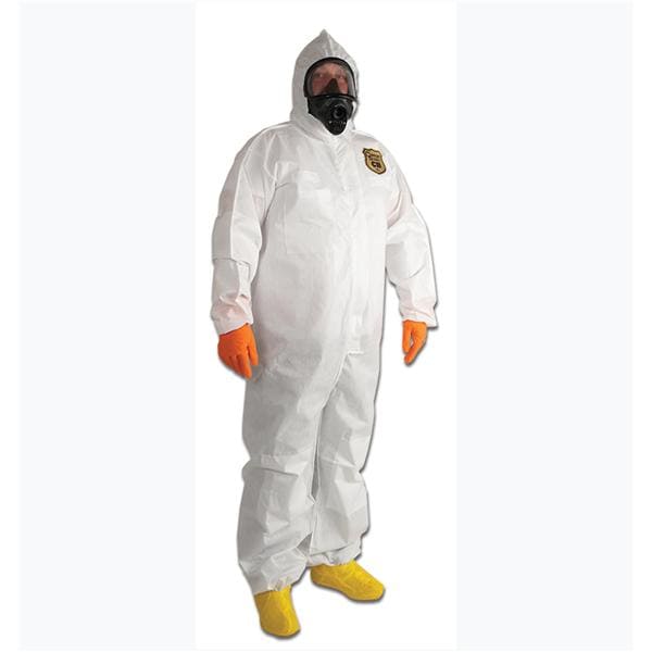 Gri Coverall Protective ComfortGuard Disposable Large White 25/Ca - Alleset Limited - CGSBB422LG