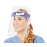 Pac Shield Protective iShield Pre-Assembled Clear / Blue 38/Bx - Dent, Inc - S026