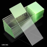 Globe Scientific Microscope Slides, Diamond White Glass, 25 x 75mm, 90° Ground Edges