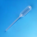 Globe Scientific Transfer Pipet, 1.2mL, General Purpose, 65mm, Bulb Draw - 0.9mL - GS-138040