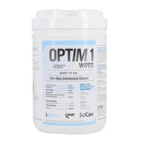 Scican Cleaner & Disinfectant Surface Wipe Optim 1 X-Large Canister 60/Cn, 12 CN/CA - OPT1-W10x10
