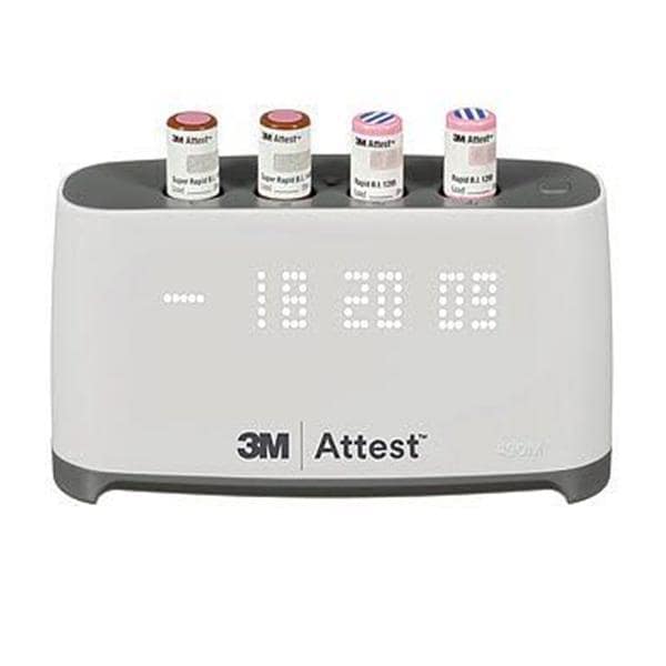 3M Medical Products Incubator Biological Mini 3M™ Attest 3.5 in x 6.125 in Charcoal Gray Each - 490M