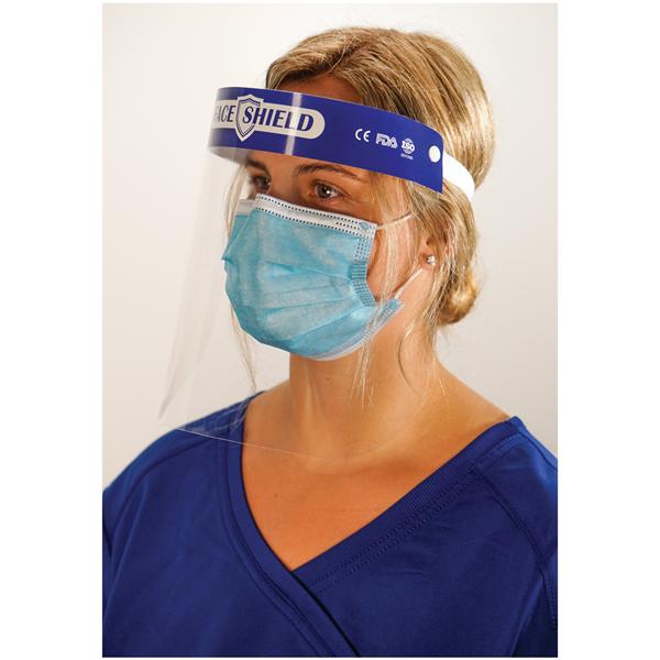 ANDENT DENTAL CO.,LTD Shield Protective HSI Pre-Assembled Clear / Blue 50/Bx - HSCB13027
