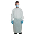 Shanghai Intco Medical Supply Gown Isolation Intco Disposable AAMI Level 1 PP & PE SPP+PE Sz Large White 10/Bg, 10 BG/CA - INIG-45WHT