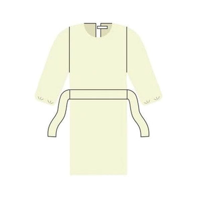 Gri Gown Isolation ComfortGuard Disposable AAMI Level 2 SMS Size Large Blue 10/Bg, 10 BG/CA - Alleset Limited - HS60-3050-B