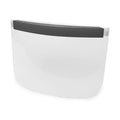Akervall Technologies Inc Shield Protective Pre-Assembled Clear / White 200/Bx - ATI-FS-01