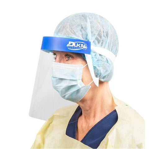 Dukal Corporation Shield Protective Clear / Blue 5/Bg, 40 BG/CA - CM-105